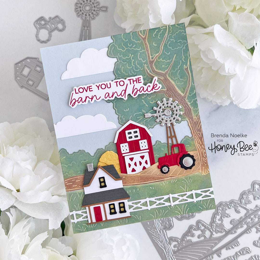 Love You to the Barn and Back : Honey Bee Stamps